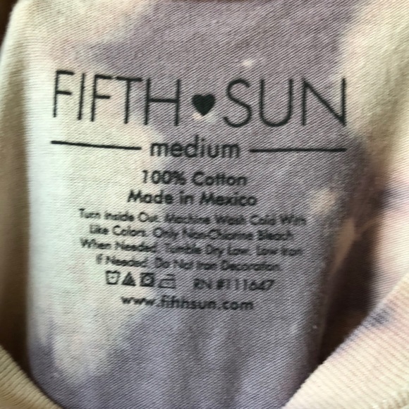 Desert Rock Tour NWOT Distressed Bleached Tee - Picture 5 of 6